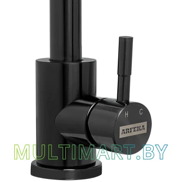 Смеситель ARFEKA AF SD-03SS304 Black Grafit картинка 3